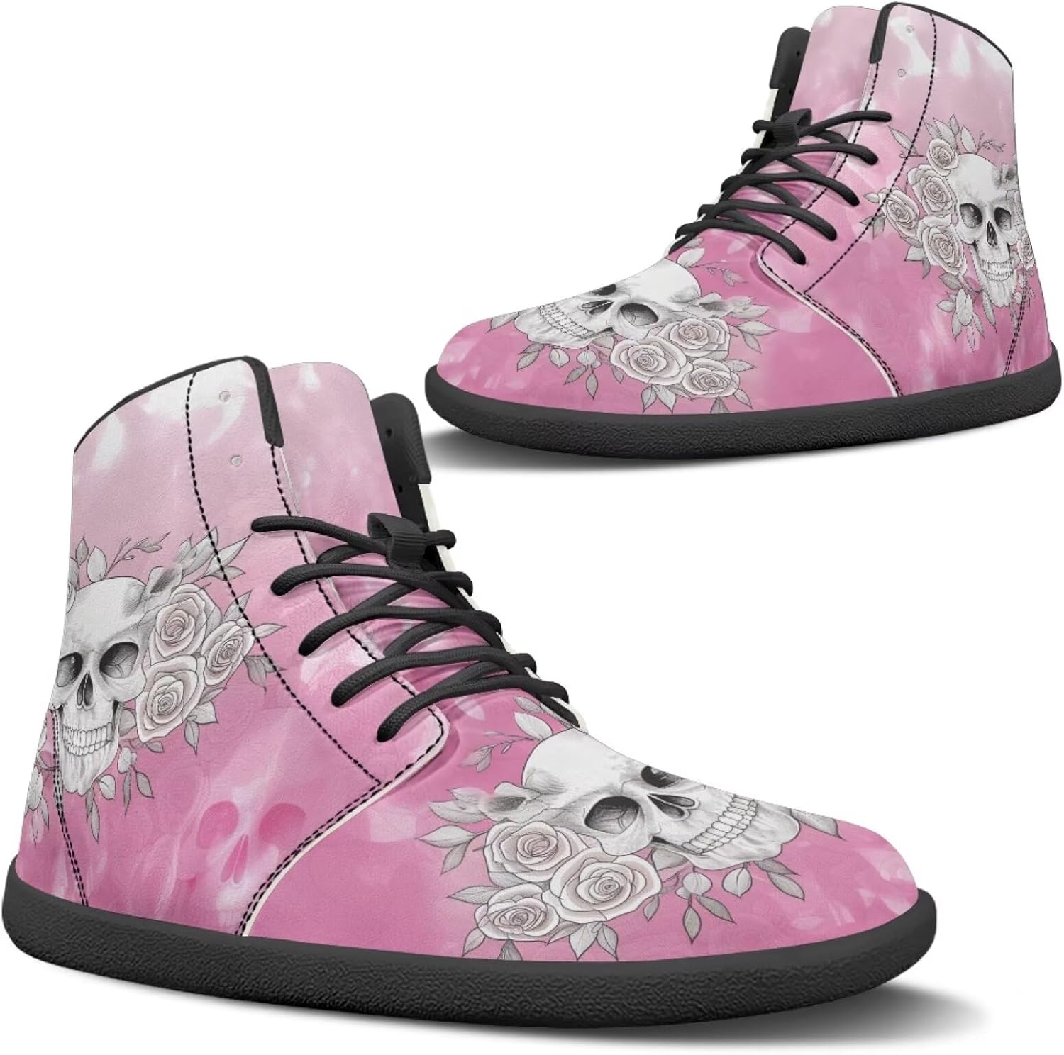 Женские высокие кеды JoyLamoria Skull Rose из кожи, повседневные шнурованные туфли, модные кроссовки 2025 года для прогулок и тенниса, розовый
Женские высокие кеды JoyLamoria Skull Rose из кожи, повседневные шнурованные туфли, модные кроссовки 2025 года для прогулок и тенниса, розовый