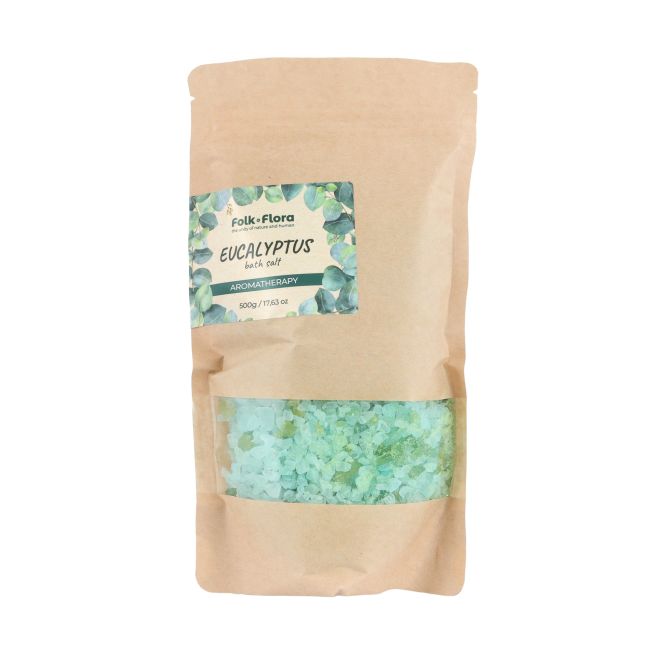 Соль для ванн с ароматом эвкалипта «Фолк и флора» FOLK&FLORA, 500 гр
Соль для ванн с ароматом эвкалипта «Фолк и флора» FOLK&FLORA, 500 гр