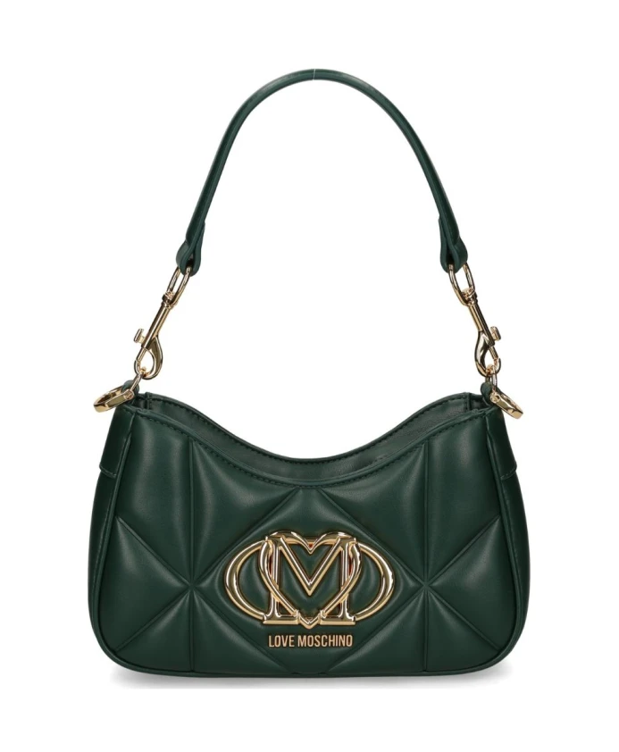 Стеганая сумка через плечо Love Moschino, зеленый
Стеганая сумка через плечо Love Moschino, зеленый