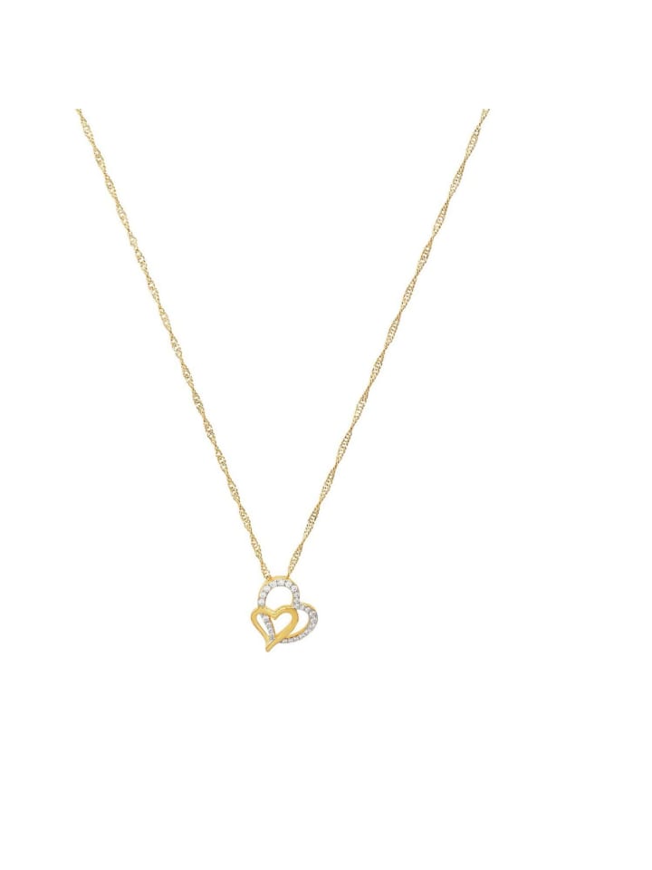 Amor Колье из серебра 925 пробы, покрытого желтым золотом
Amor Колье из серебра 925 пробы, покрытого желтым золотом