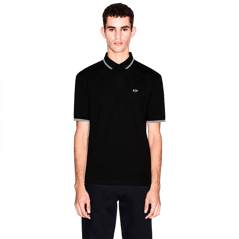 Поло с коротким рукавом Armani Exchange XM001287_AF17321, черный
Поло с коротким рукавом Armani Exchange XM001287_AF17321, черный