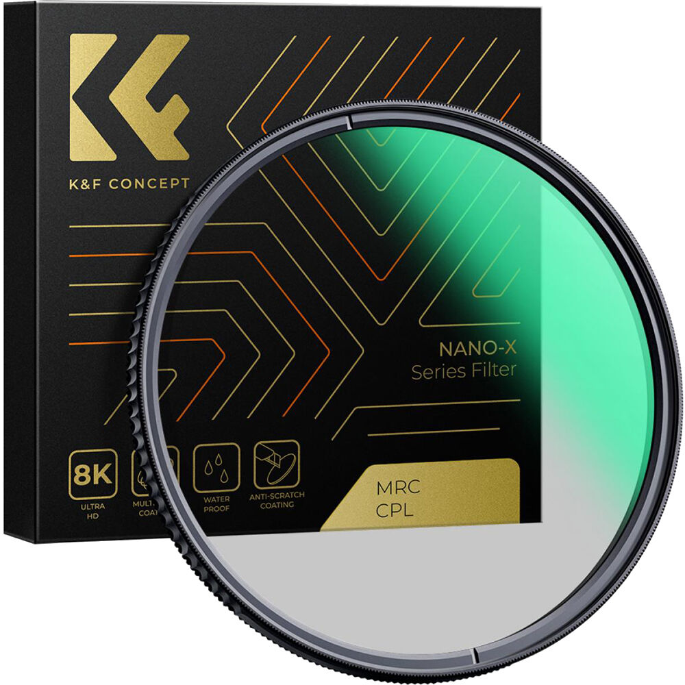 Фильтр K&F Concept Nano-X Series CPL Filter (95mm) KF01.1363V1
Фильтр K&F Concept Nano-X Series CPL Filter (95mm) KF01.1363V1