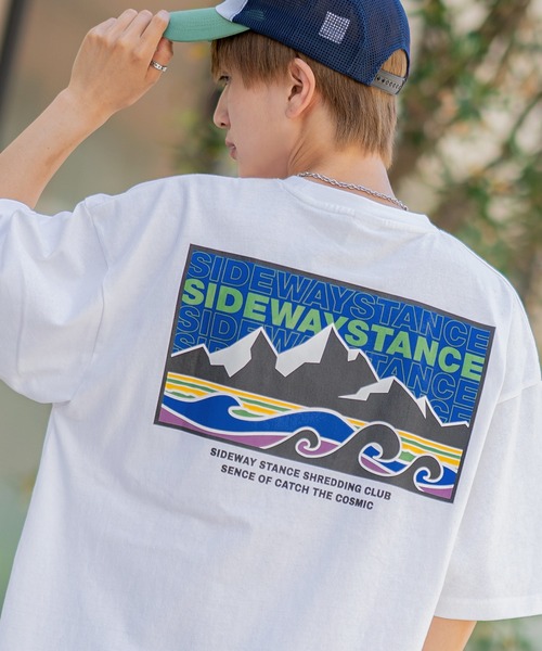 Футболка с коротким рукавом, графический принт SIDEWAY STANCE, белый
Футболка с коротким рукавом, графический принт SIDEWAY STANCE, белый