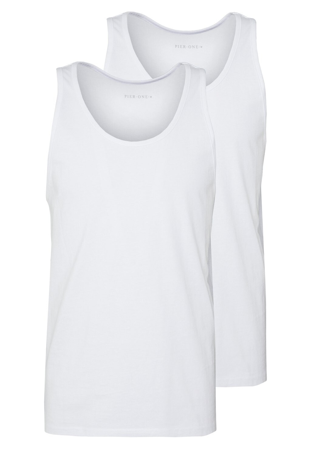 Топ 2 ПАКЕТА Pier One, белый 
Топ 2 ПАКЕТА Pier One, белый