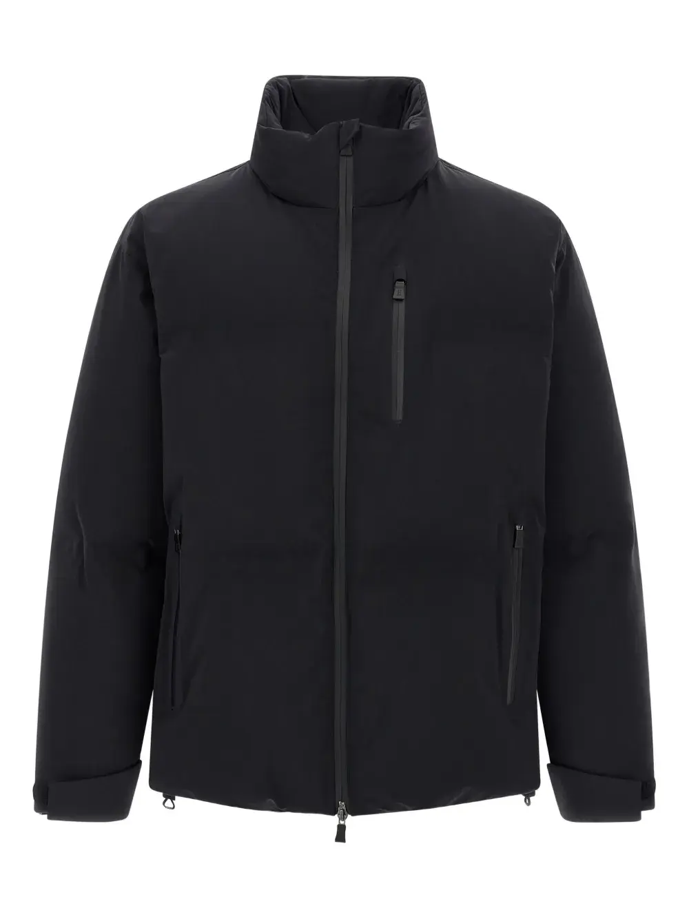 Стеганая куртка с высоким воротником Herno, черный
Стеганая куртка с высоким воротником Herno, черный