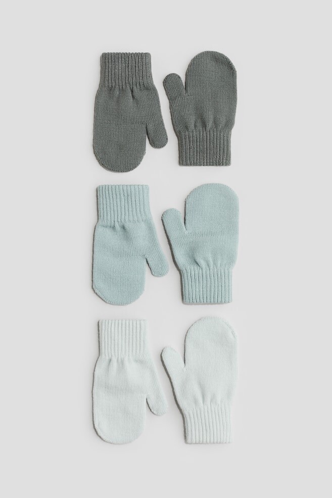 3 упаковки варежек H&M, зеленый
3 упаковки варежек H&M, зеленый