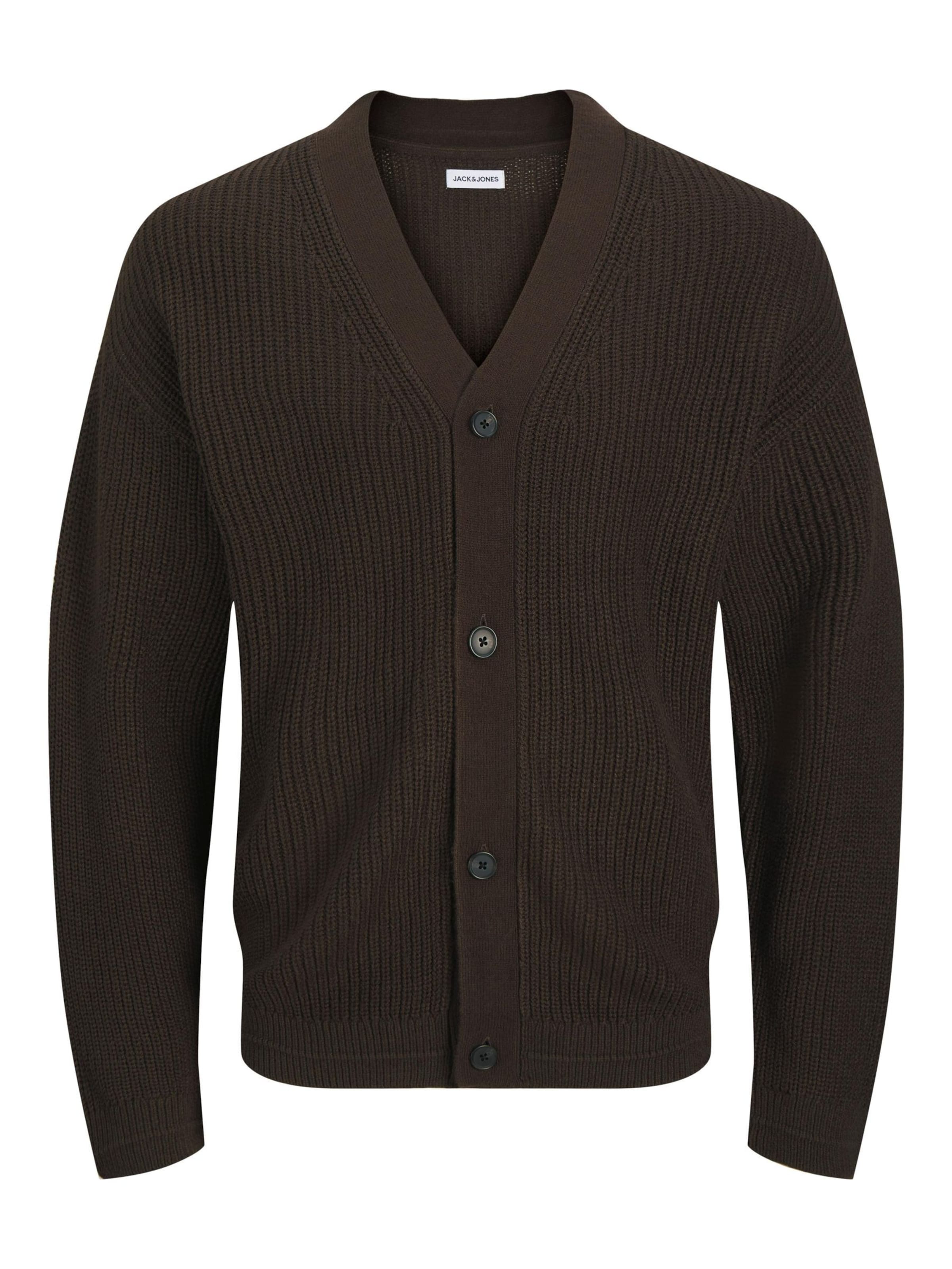 JACK & JONES Вязаный кардиган в коричневом цвете
JACK & JONES Вязаный кардиган в коричневом цвете