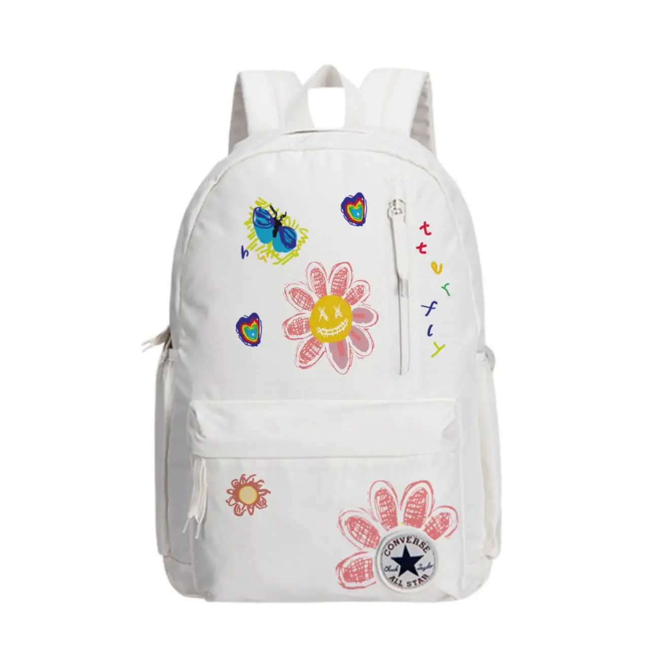 Converse Полиэстеровый рюкзак средний унисекс белый, White
Converse Полиэстеровый рюкзак средний унисекс белый, White