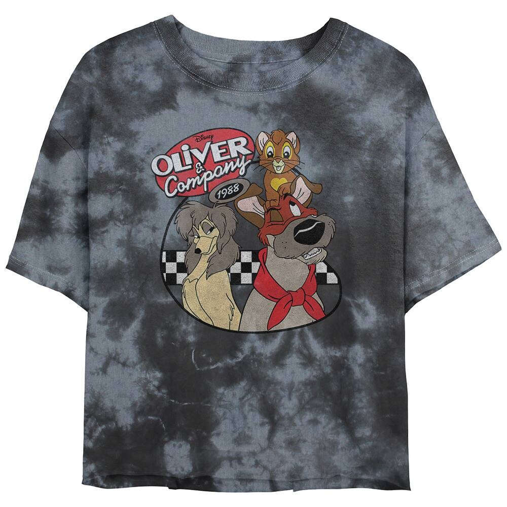 Винтажная постер фильма Disney's Oliver And Company. Укороченная футболка с рисунком для детей. Футболка с рисунком Bombard Wash для детей., цвет Black Charcoal
Винтажная постер фильма Disney's Oliver And Company. Укороченная футболка с рисунком для детей. Футболка с рисунком Bombard Wash для детей., цвет Black Charcoal