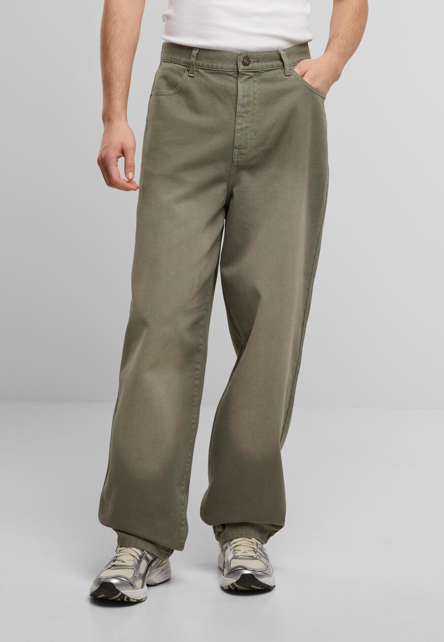 Джинсы свободного кроя Urban Classics 90s, оливковый
Джинсы свободного кроя Urban Classics 90s, оливковый