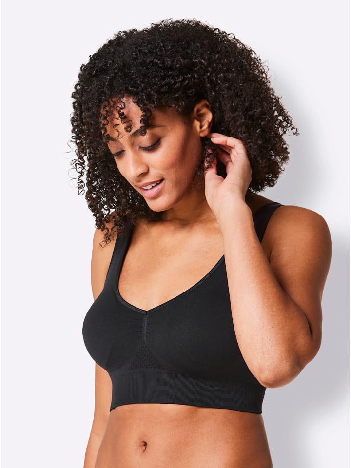 Бюстгальтер Comfort без косточек черного цвета Anita
Бюстгальтер Comfort без косточек черного цвета Anita