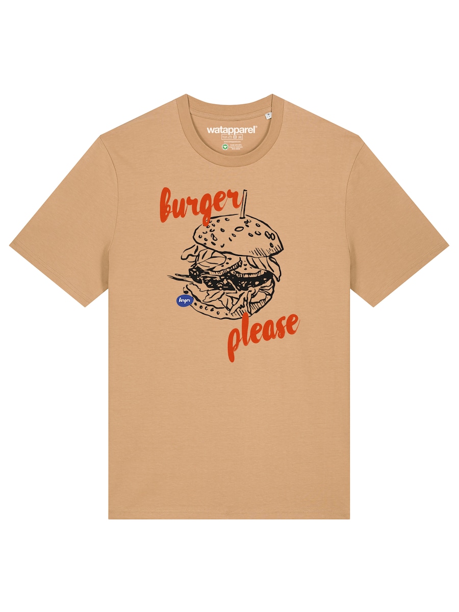 Рубашка Watapparel Burger Please, коричневый
Рубашка Watapparel Burger Please, коричневый