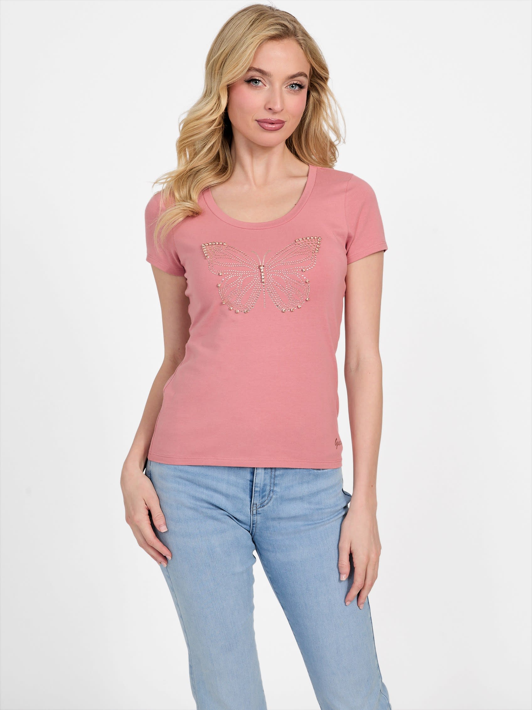 Футболка с изображением бабочки «Эко-кризалис» Guess Factory, цвет vintage peony
Футболка с изображением бабочки «Эко-кризалис» Guess Factory, цвет vintage peony
