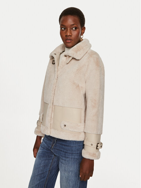 Шуба стандартного кроя Twinset, бежевый
Шуба стандартного кроя Twinset, бежевый