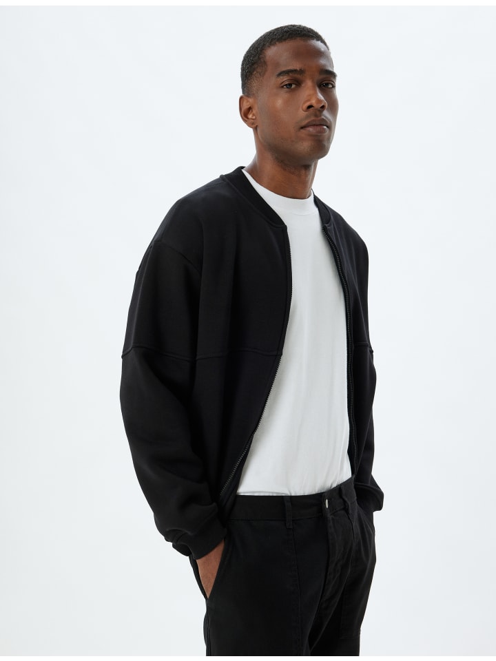 Толстовка KOTON, черный 
Толстовка KOTON, черный