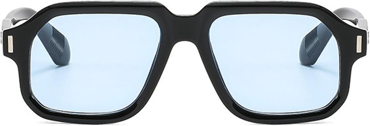 Willochra Модные квадратные солнцезащитные очки-пилот для женщин, дизайнерские очки с заклепками, мужские солнцезащитные очки неправильной формы для женщин, защита от ультрафиолета UV400 F27, Blue
Willochra Модные квадратные солнцезащитные очки-пилот для женщин, дизайнерские очки с заклепками, мужские солнцезащитные очки неправильной формы для женщин, защита от ультрафиолета UV400 F27, Blue