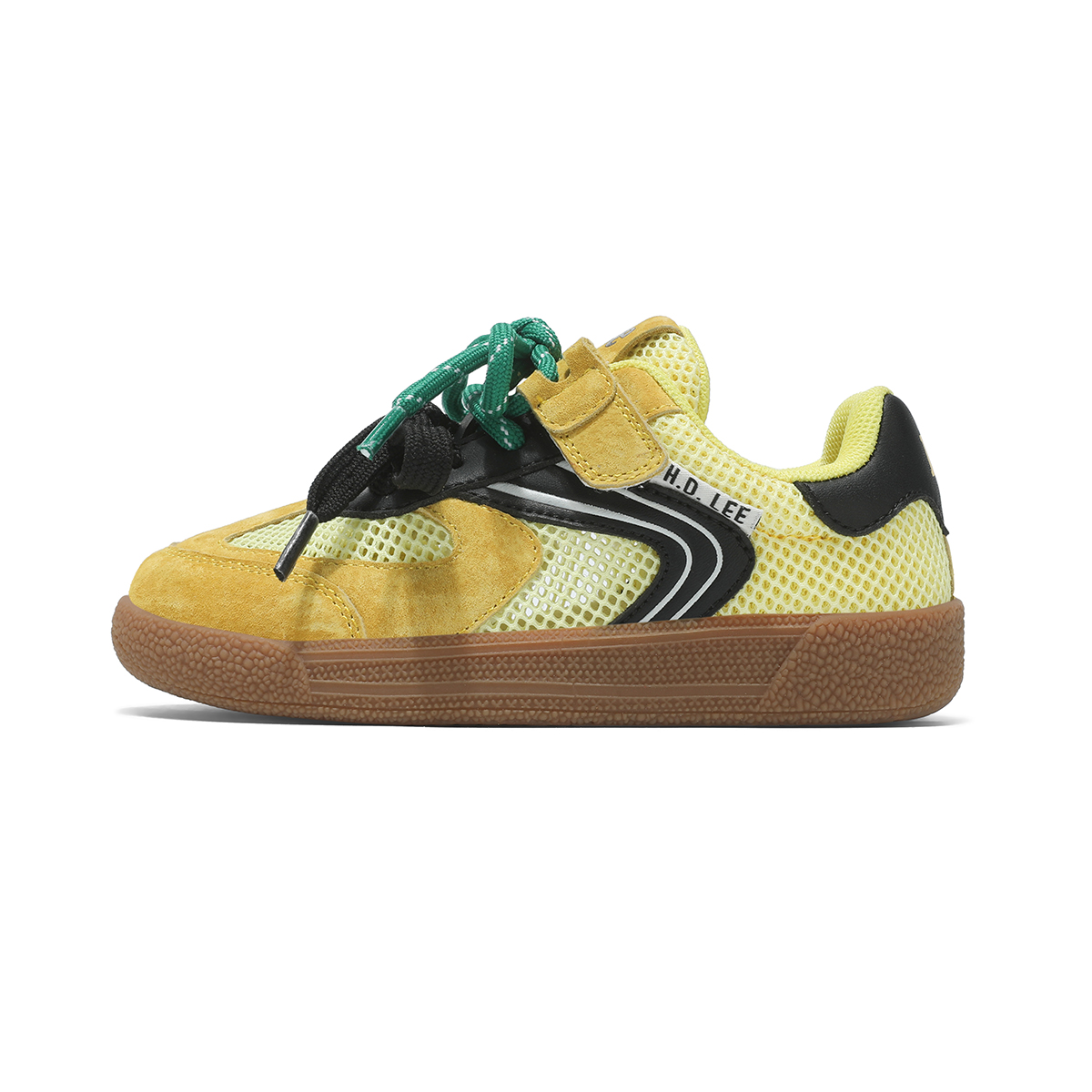 Детские кроссовки для скейтбординга с амортизацией Rebound Breathable Balance Lee, желтый/черный 
Детские кроссовки для скейтбординга с амортизацией Rebound Breathable Balance Lee, желтый/черный