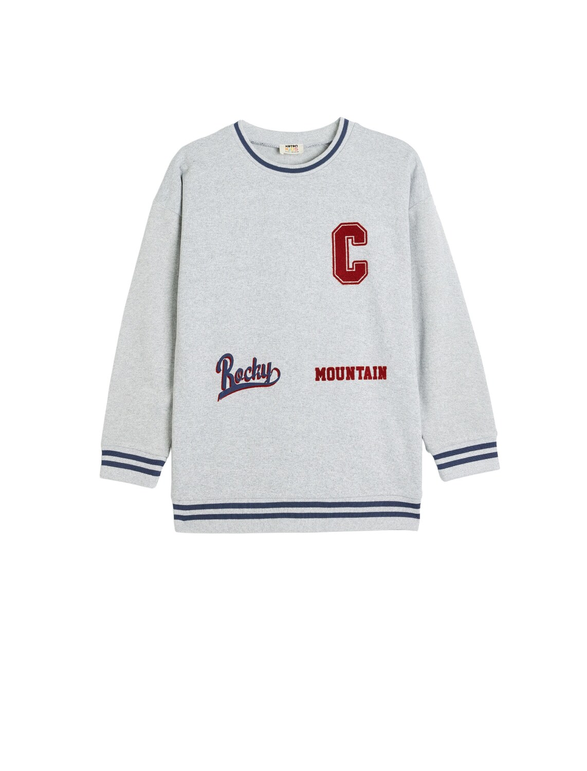 Koton Толстовка в сером, светло-сером
Koton Толстовка в сером, светло-сером