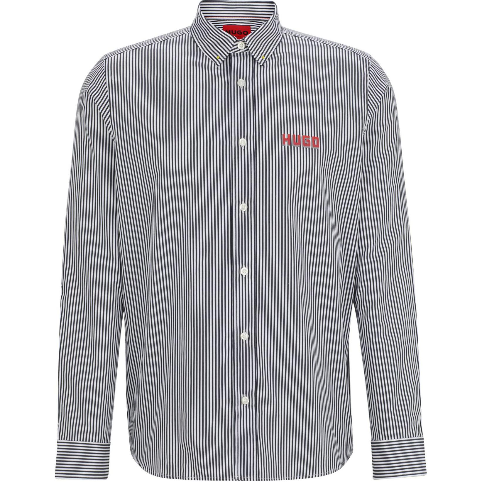 HUGO BOSS Мужская рубашка темно-синего цвета
HUGO BOSS Мужская рубашка темно-синего цвета