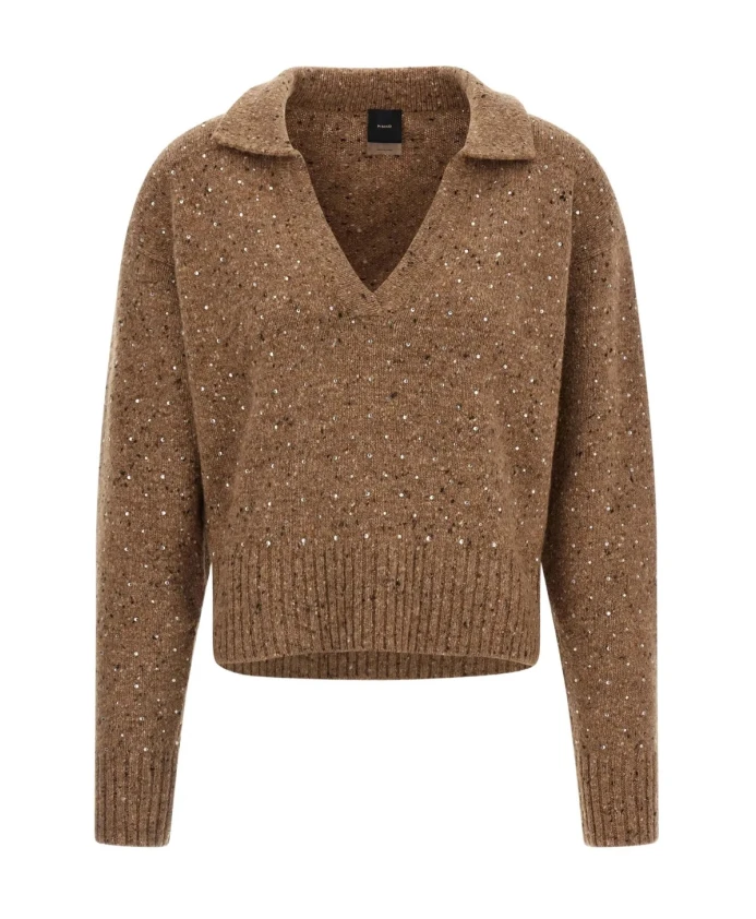 Свитер-Поло Nibani Pinko, коричневый
Свитер-Поло Nibani Pinko, коричневый