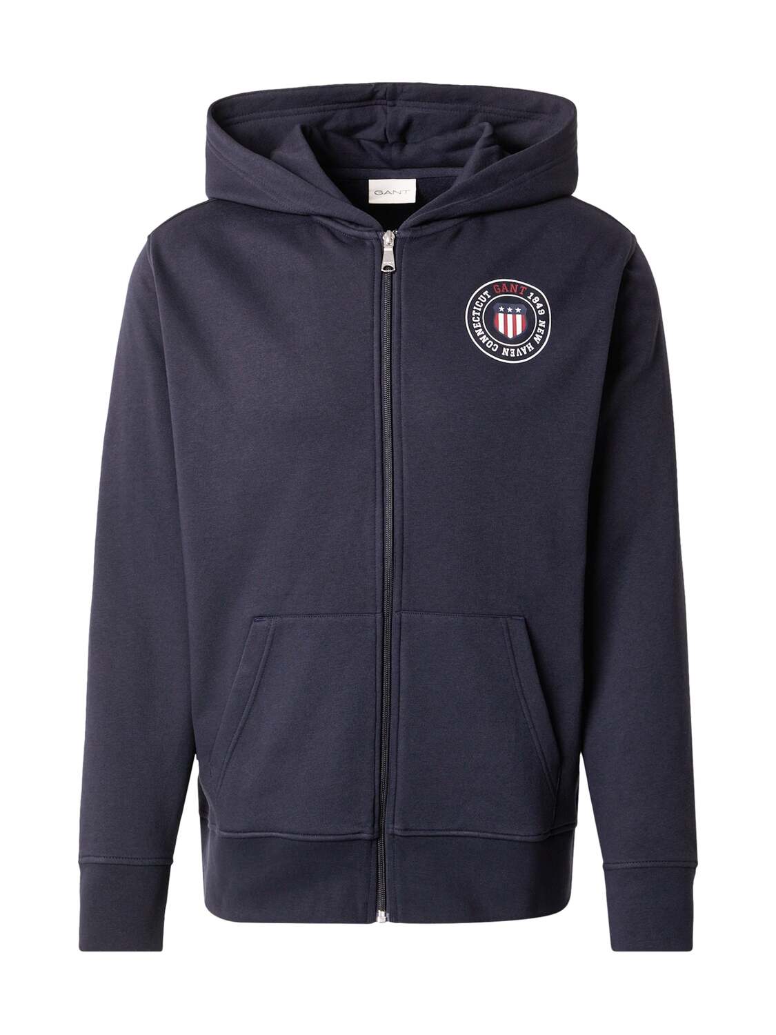 GANT Толстовка с молнией в темно-синем цвете
GANT Толстовка с молнией в темно-синем цвете