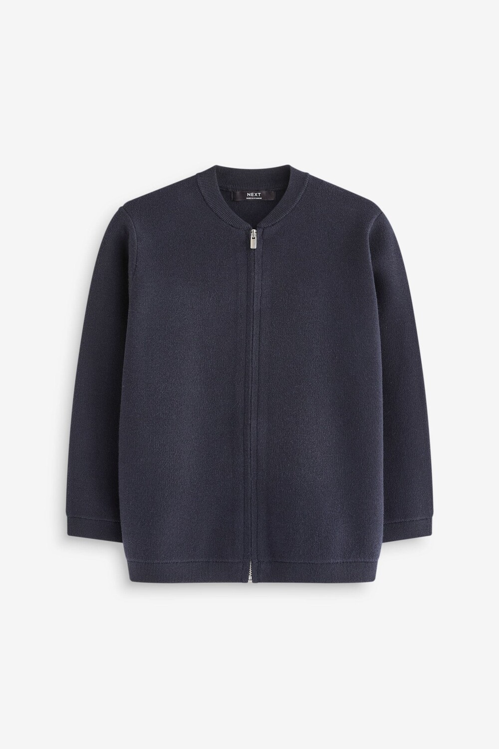 Вязаный кардиган бомбер на молнии (3 16 лет) Next, синий
Вязаный кардиган бомбер на молнии (3 16 лет) Next, синий