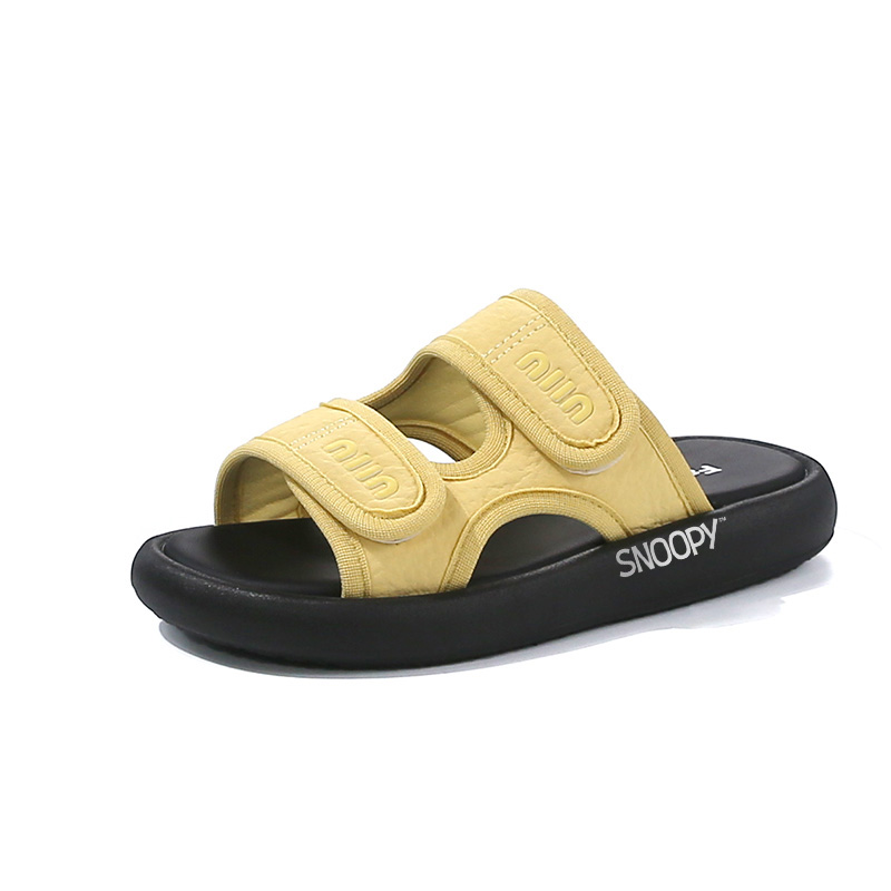Детские шлепанцы для улицы, устойчивые к истиранию, дышащие, нескользящие SNOOPY, желтый
Детские шлепанцы для улицы, устойчивые к истиранию, дышащие, нескользящие SNOOPY, желтый