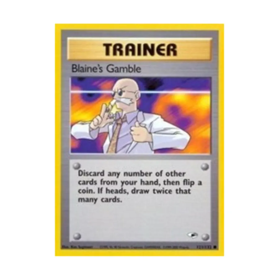 CCG Игра Блейна (C) # 121, Pokemon - Gym Heroes - Singles 
CCG Игра Блейна (C) # 121, Pokemon - Gym Heroes - Singles