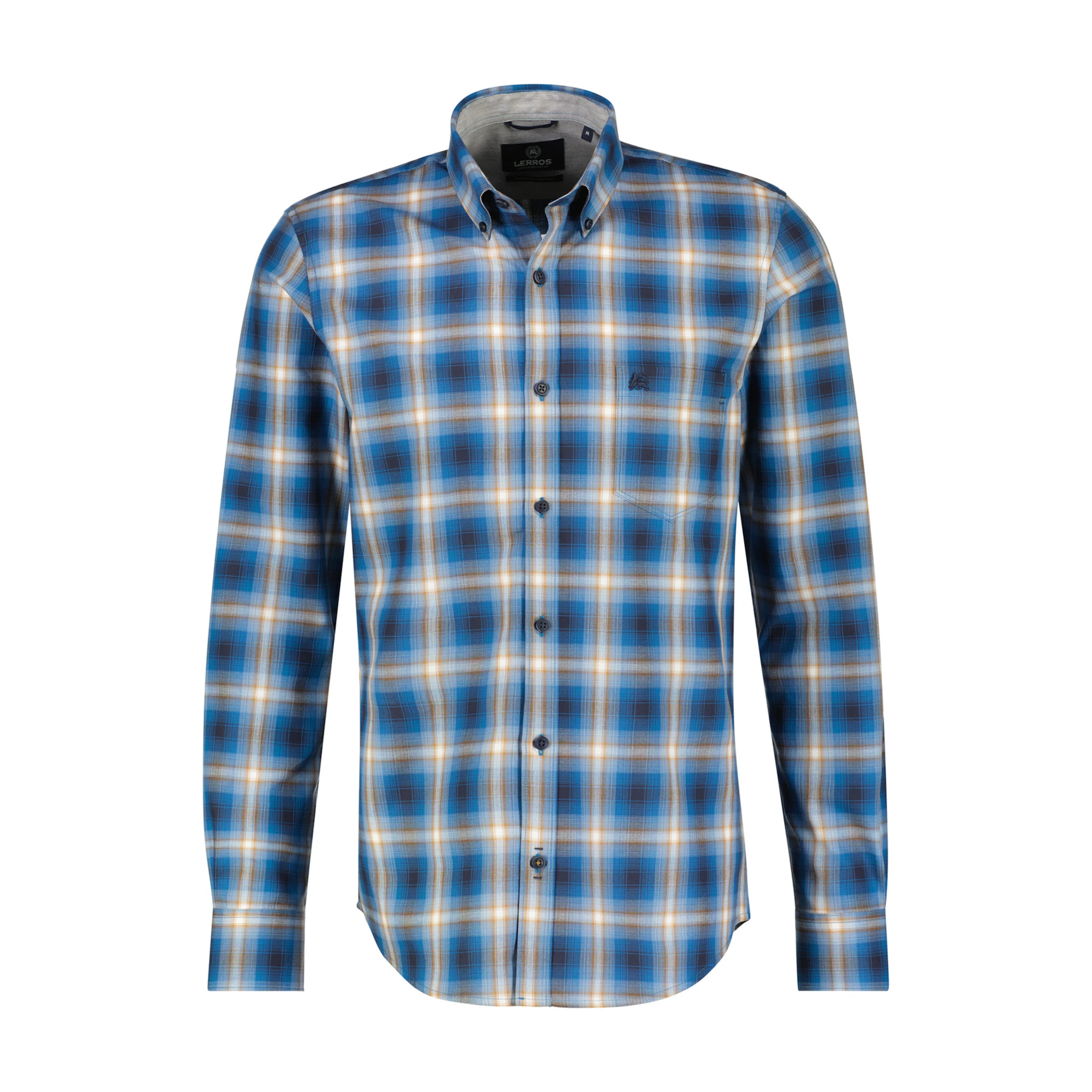 Рубашка LERROS в клетку "Рубашка LERROS с длинными рукавами, структура "елочка", клетка", синий
Рубашка LERROS в клетку "Рубашка LERROS с длинными рукавами, структура "елочка", клетка", синий