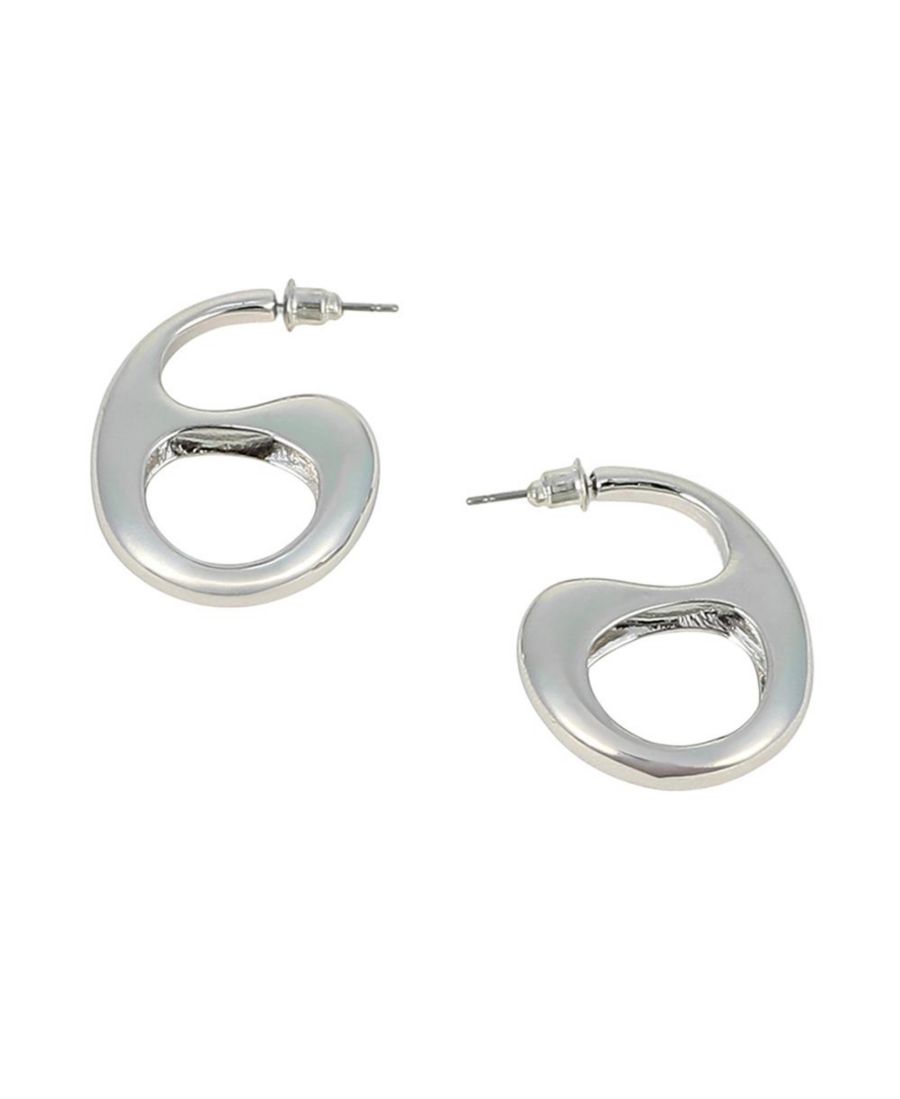 Женские серьги-кольца "Болт" со средним блеском, хромированное серебро SOHI, Silver
Женские серьги-кольца "Болт" со средним блеском, хромированное серебро SOHI, Silver