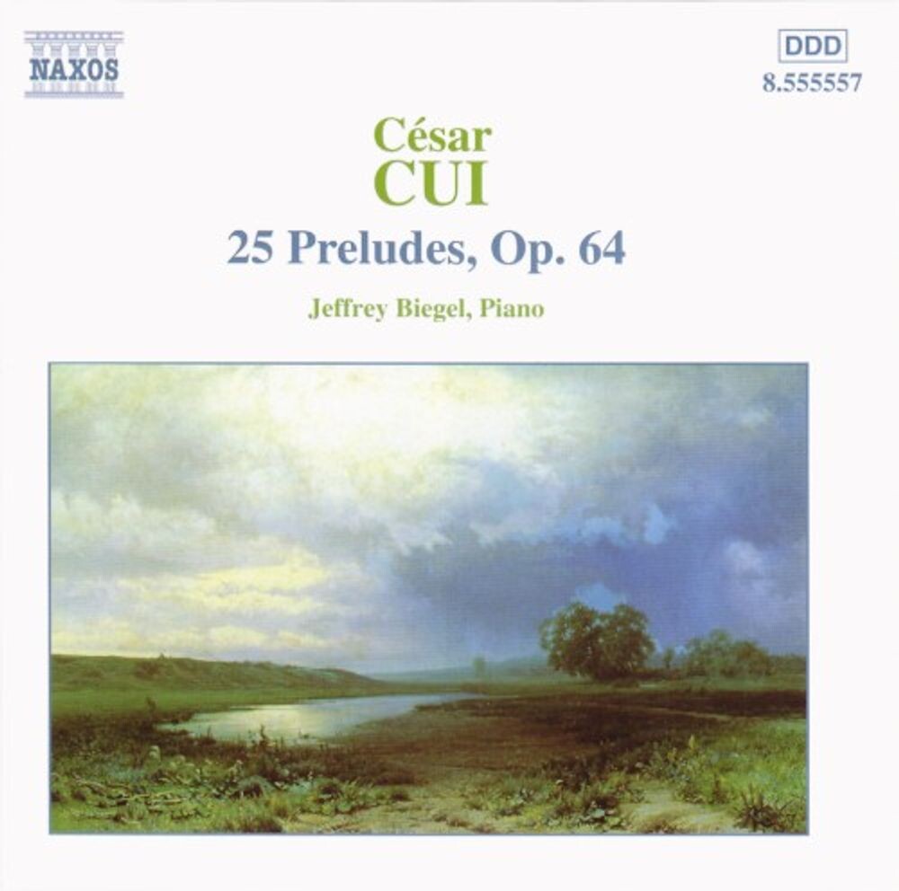 Диск CD Cui: 25 Preludes, Op. 64 - Cesar Cui, Jeffrey Biegel
Диск CD Cui: 25 Preludes, Op. 64 - Cesar Cui, Jeffrey Biegel
