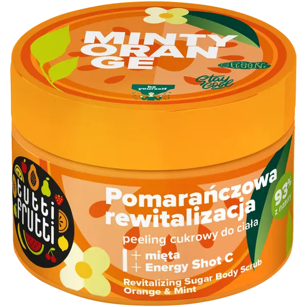 Восстанавливающий сахарный скраб для тела, 300 г Tutti Frutti Minty orange
Восстанавливающий сахарный скраб для тела, 300 г Tutti Frutti Minty orange