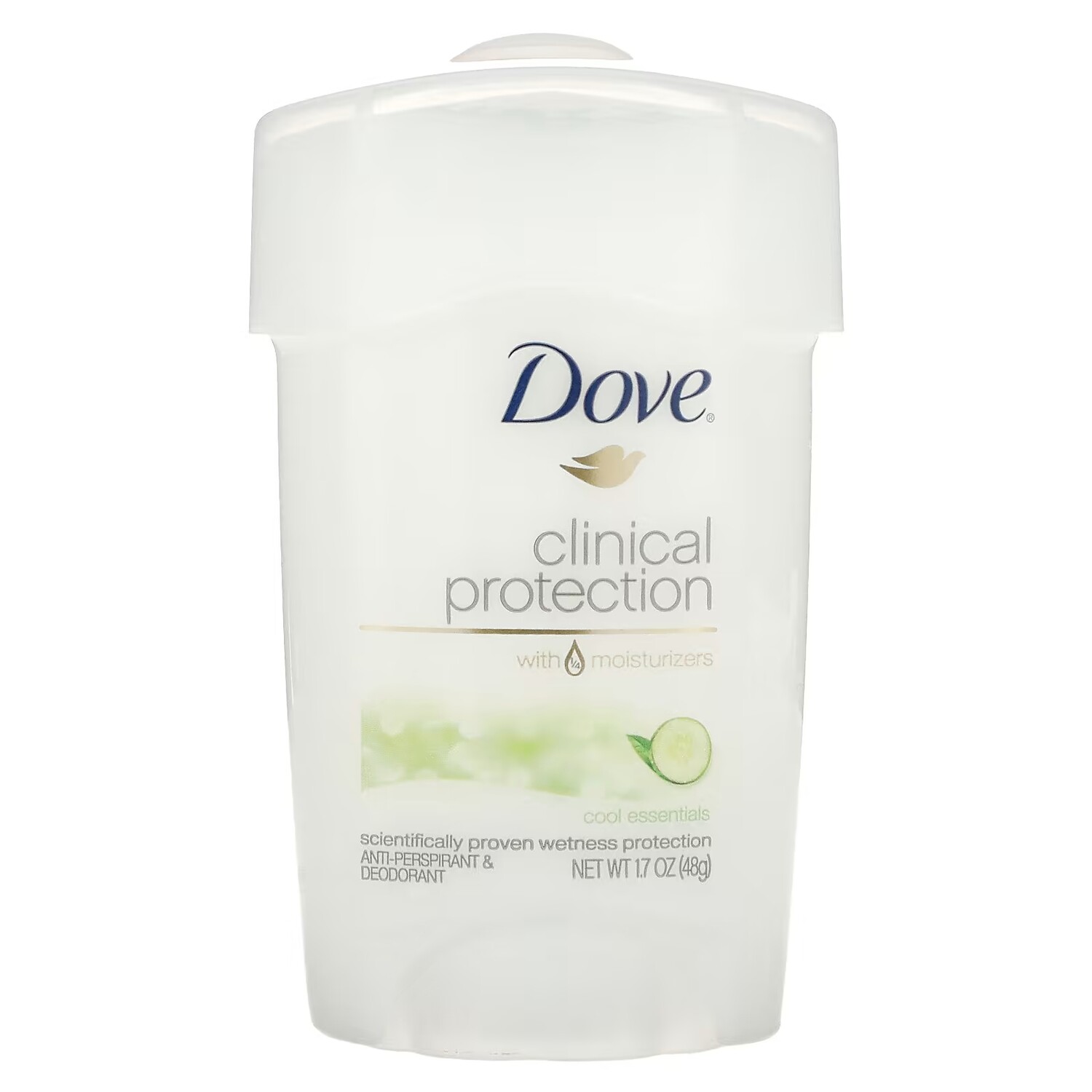 Дезодорант-антиперспирант Dove Clinical Protection Prescription Strength Cool Essentials
Дезодорант-антиперспирант Dove Clinical Protection Prescription Strength Cool Essentials
