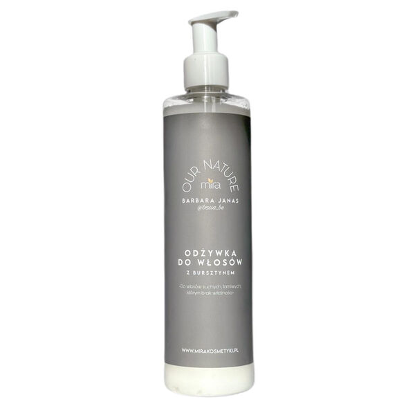 Кондиционер для волос с янтарем, 300 мл Mira Our nature by basia hair care
Кондиционер для волос с янтарем, 300 мл Mira Our nature by basia hair care