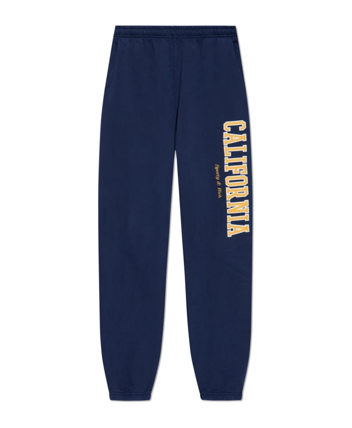 Калифорнийские спортивные штаны Sporty & Rich, синий
Калифорнийские спортивные штаны Sporty & Rich, синий