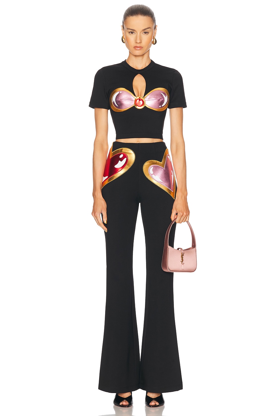 Colorblock Heart Gem Брюки Area, Black
Colorblock Heart Gem Брюки Area, Black