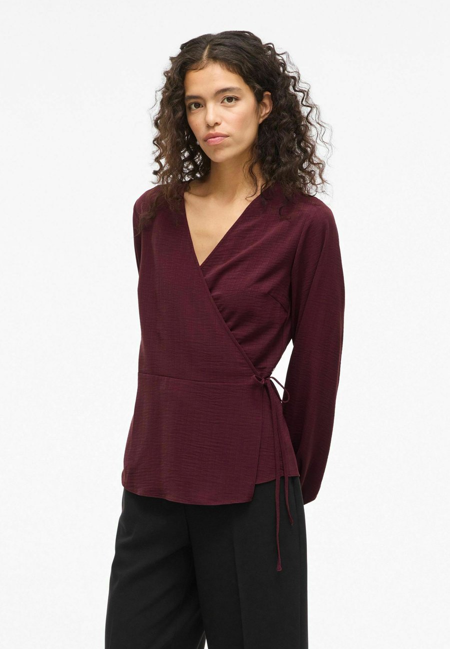 Блуза VILA Blouse, Fig/Bordeaux
Блуза VILA Blouse, Fig/Bordeaux