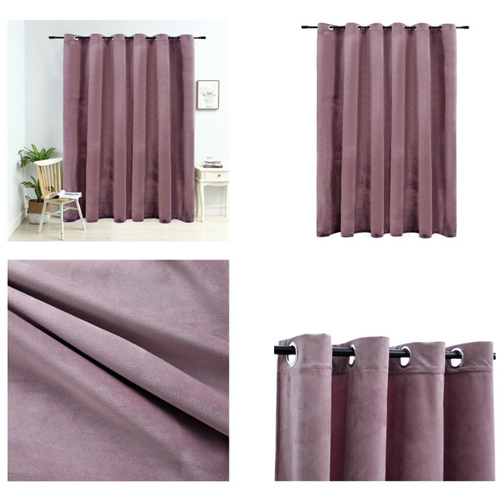 VidaXL Плотные шторы с металлическими люверсами Velvet Antique Pink 290x245 см - Шторы - Шторы - Шторы с металлическими люверсами - Шторы с металлическими люверсами, розовый
VidaXL Плотные шторы с металлическими люверсами Velvet Antique Pink 290x245 см - Шторы - Шторы - Шторы с металлическими люверсами - Шторы с металлическими люверсами, розовый