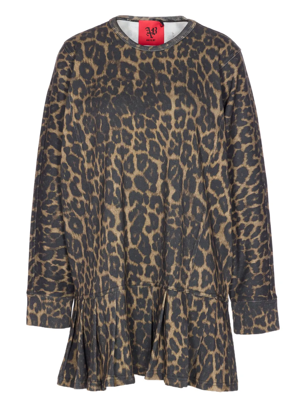 Мини-платье с леопардовым принтом Aniye By, коричневый
Мини-платье с леопардовым принтом Aniye By, коричневый