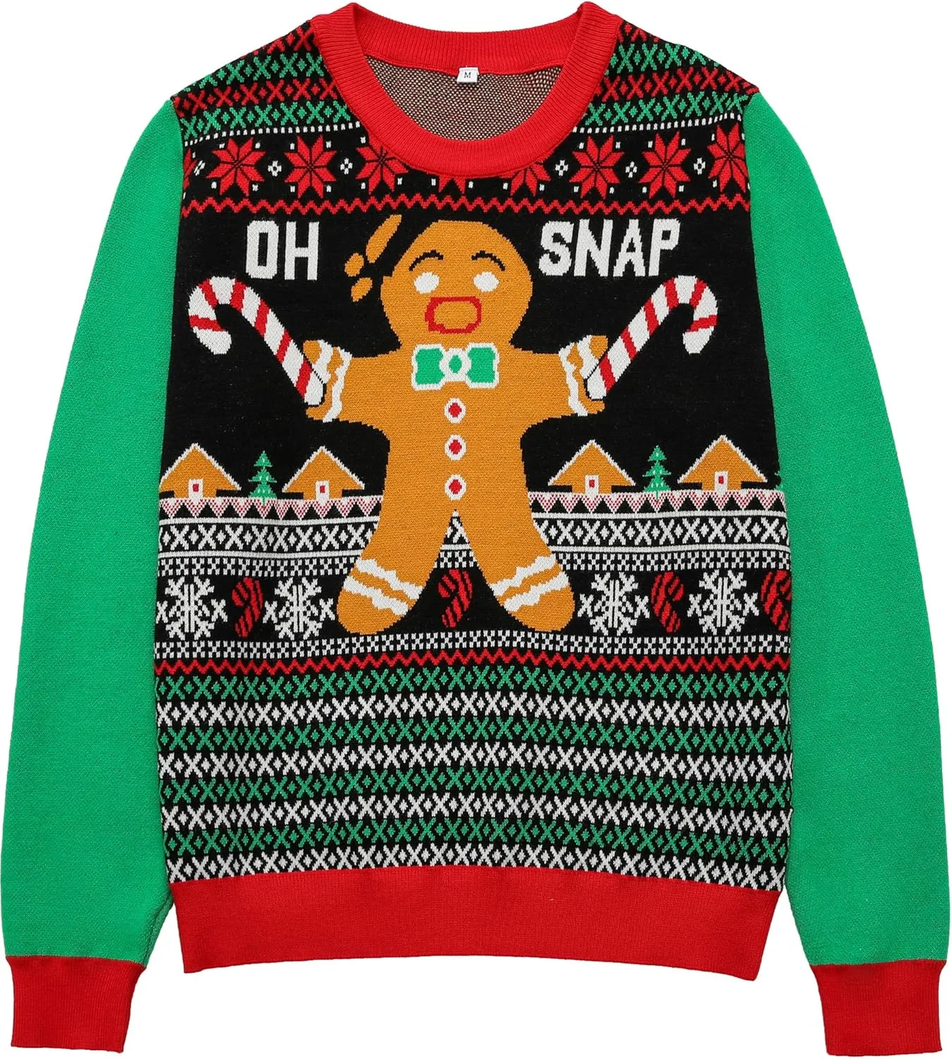 Унисекс свитер с новогодним принтом, длинный рукав, воротник-гольф Hrxcrzco
Унисекс свитер с новогодним принтом, длинный рукав, воротник-гольф Hrxcrzco