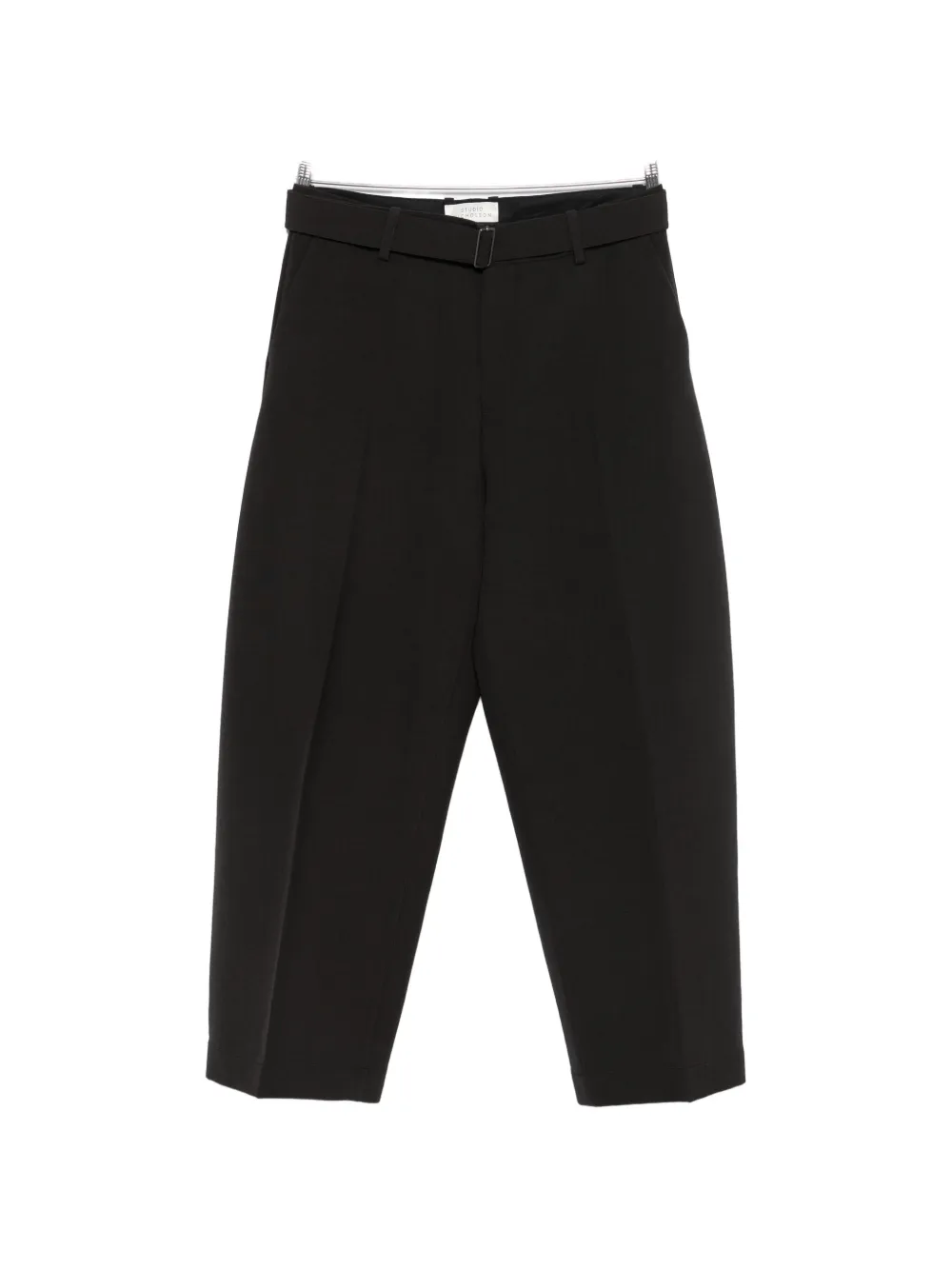 Брюки с поясом Studio Nicholson, черный
Брюки с поясом Studio Nicholson, черный