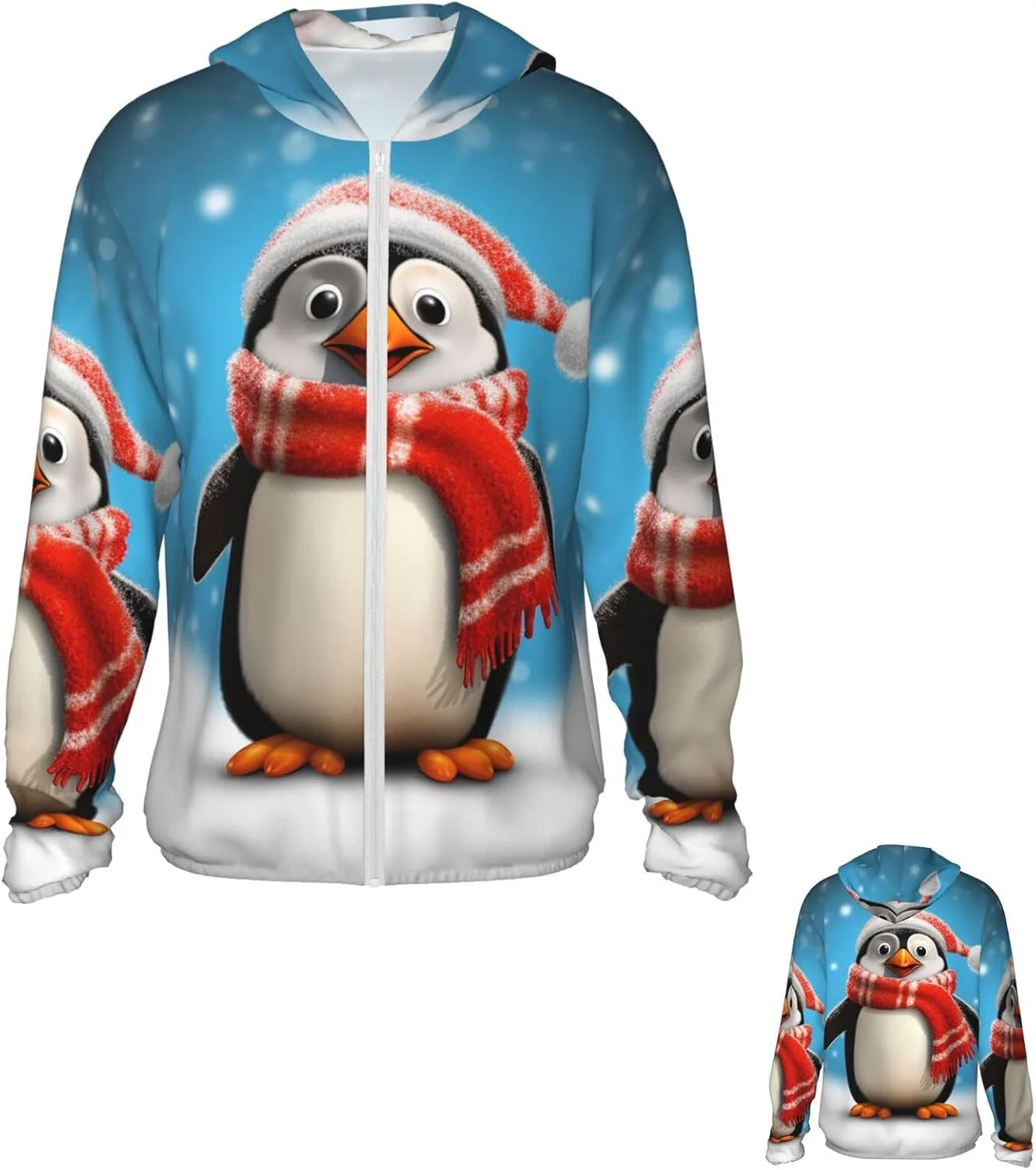 Веселая рождественская худи с пингвинами для защиты от солнца UPF 50+ с карманами PPTHSNVB
Веселая рождественская худи с пингвинами для защиты от солнца UPF 50+ с карманами PPTHSNVB