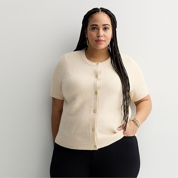 Уютный кардиган с коротким рукавом Plus size Nine West, Berkshire Lace
Уютный кардиган с коротким рукавом Plus size Nine West, Berkshire Lace