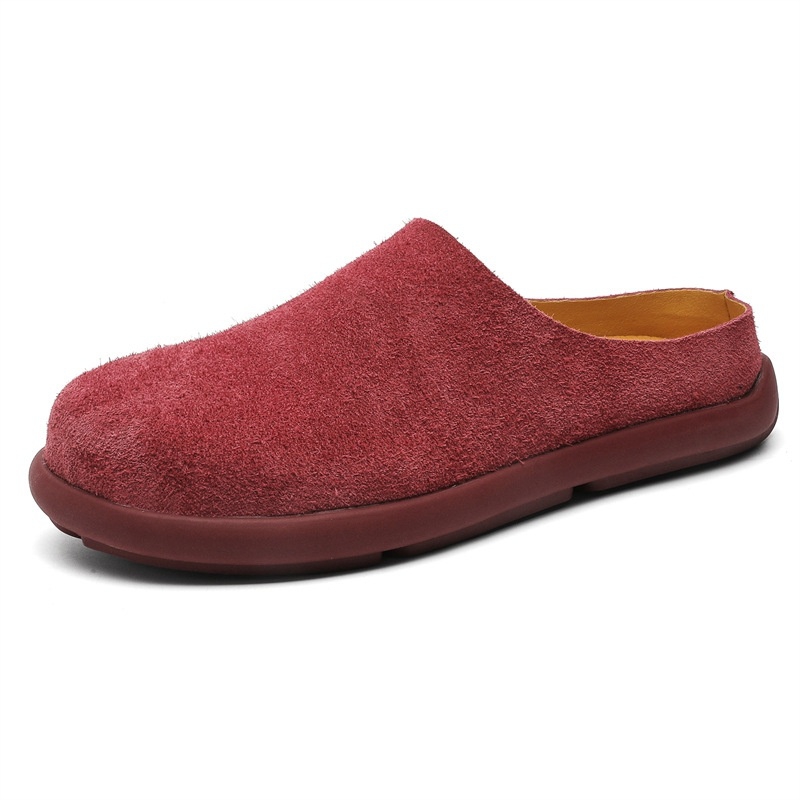 SOBB Красные мужские тапочки с закрытым носком на резиновой подошве, устойчивые к скольжению и истиранию, цвет Red
SOBB Красные мужские тапочки с закрытым носком на резиновой подошве, устойчивые к скольжению и истиранию, цвет Red