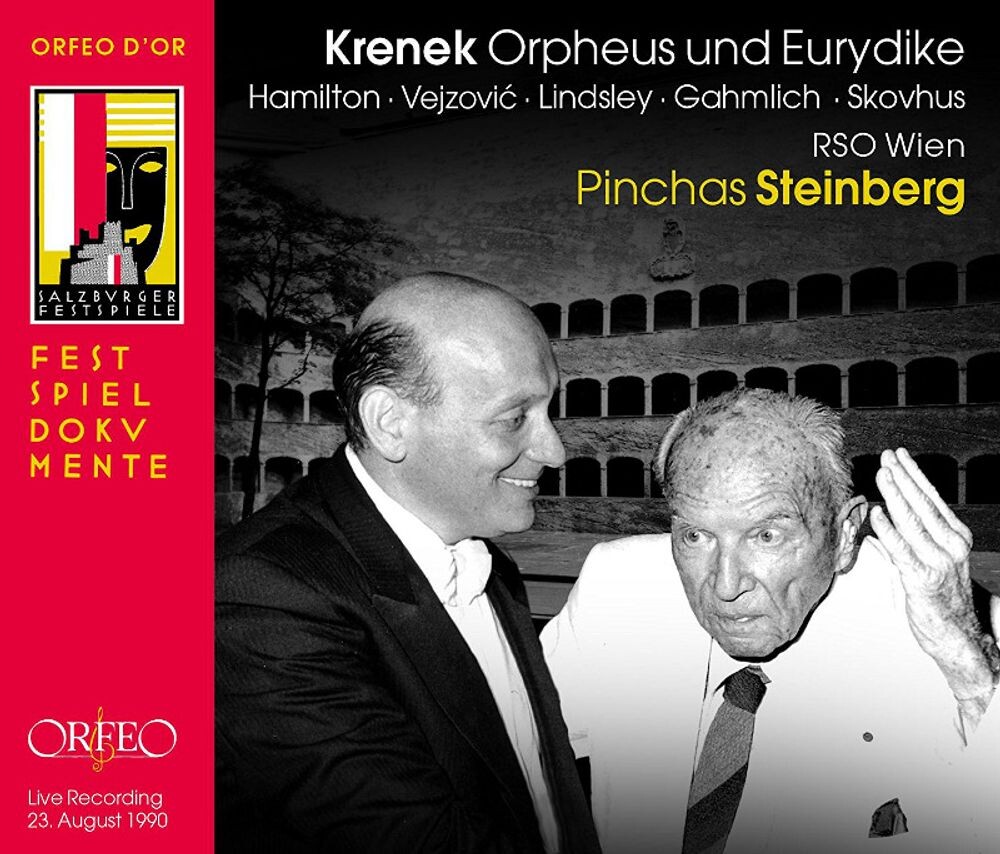 Диск CD Orpheus Und Eurydike - Ernst Krenek
Диск CD Orpheus Und Eurydike - Ernst Krenek