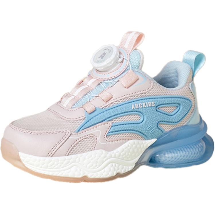 Противоскользящие и износостойкие дышащие низкие детские кроссовки для бега ABC KIDS, розовый/аквамарин 
Противоскользящие и износостойкие дышащие низкие детские кроссовки для бега ABC KIDS, розовый/аквамарин