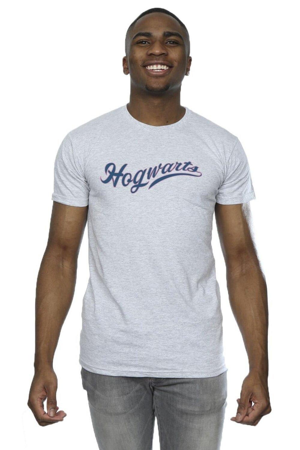 Футболка с надписью «Хогвартс» Harry Potter, серый 
Футболка с надписью «Хогвартс» Harry Potter, серый