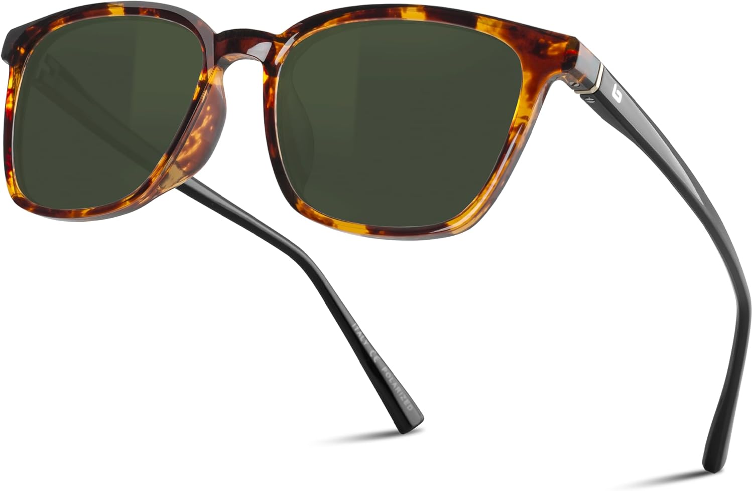 Солнцезащитные поляризованные очки BNUS с устойчивыми к царапинам линзами Corning обеспечивают превосходную четкость изображения и защиту от УФ-излучения B.N.U.S, Tortoise Frame/G-15 Polarized
Солнцезащитные поляризованные очки BNUS с устойчивыми к царапинам линзами Corning обеспечивают превосходную четкость изображения и защиту от УФ-излучения B.N.U.S, Tortoise Frame/G-15 Polarized