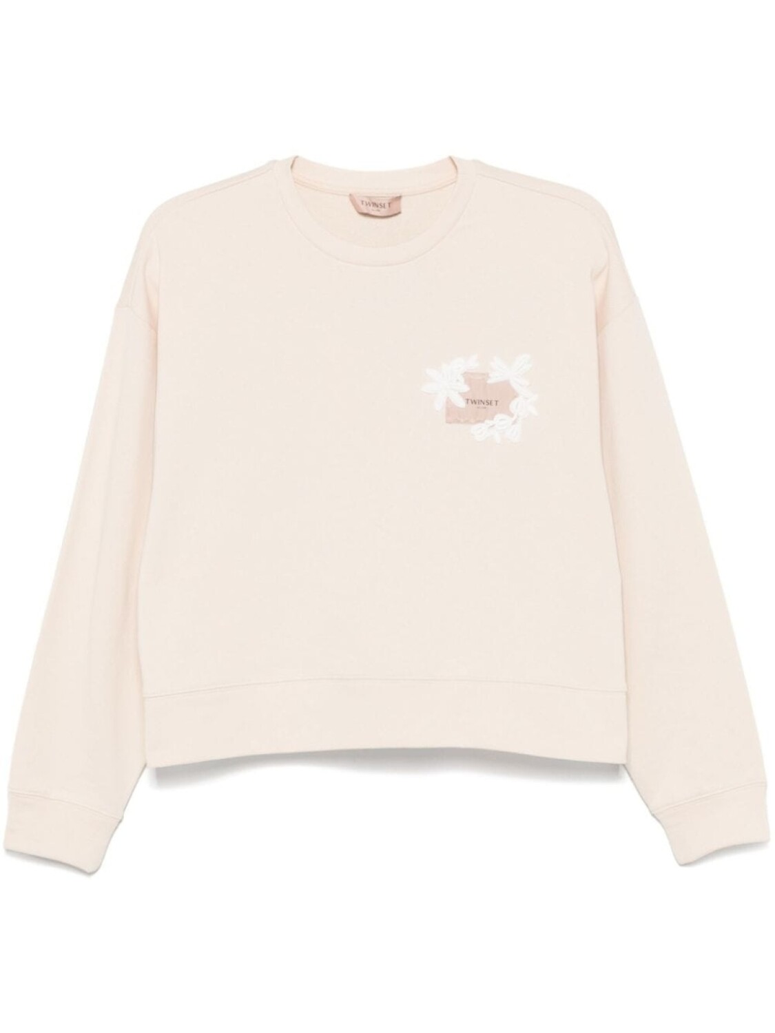 Толстовка с нашивкой TWINSET, нейтральный цвет
Толстовка с нашивкой TWINSET, нейтральный цвет