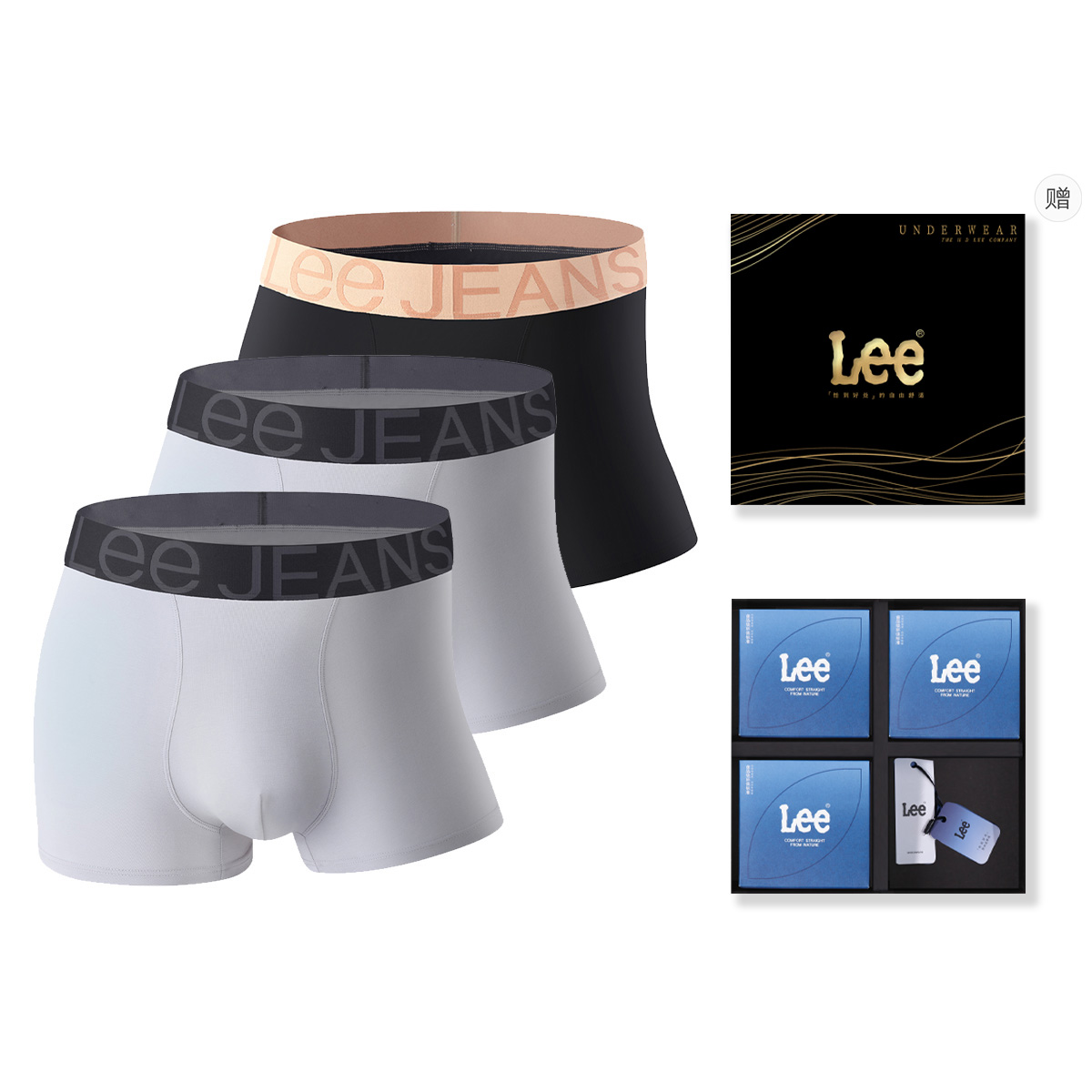 Мужские трусы-боксеры Lee, черный
Мужские трусы-боксеры Lee, черный